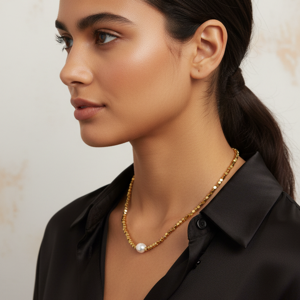 Square Pearl Drop