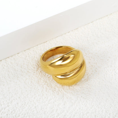 Asymmetry in Gold Ring