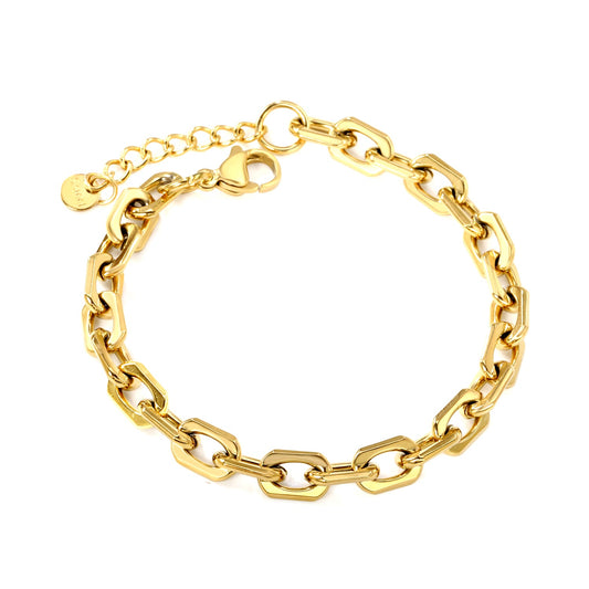 Radiant Round Tail Clasp Bracelet