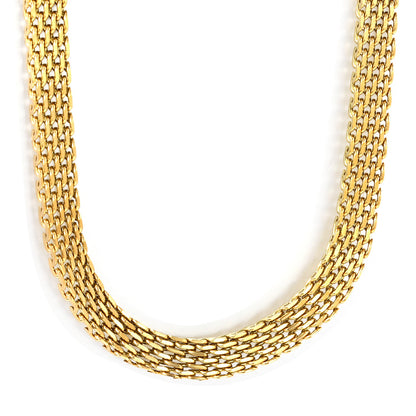 Braided Charm Chain Necklace