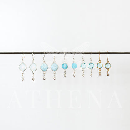 Opalite Earrings in Sterling Silver – Effortless Elegance for the Modern Woman