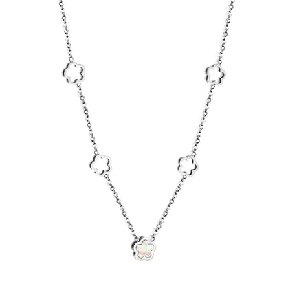 Pearl Blossom Cascade Necklace