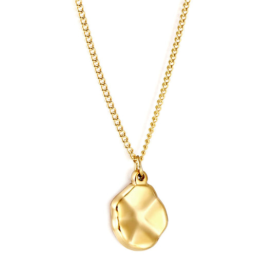 Textured Oval Pendant