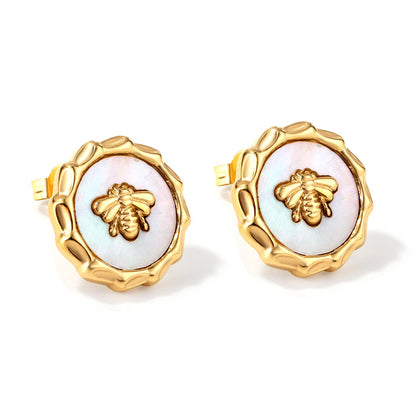 Autumn Gold Studs