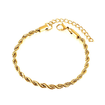 Twisted Boho Chain Bracelet