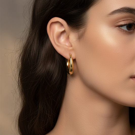 Statement Circle Hoops