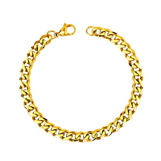 Classic Gold Cuban Bracelet