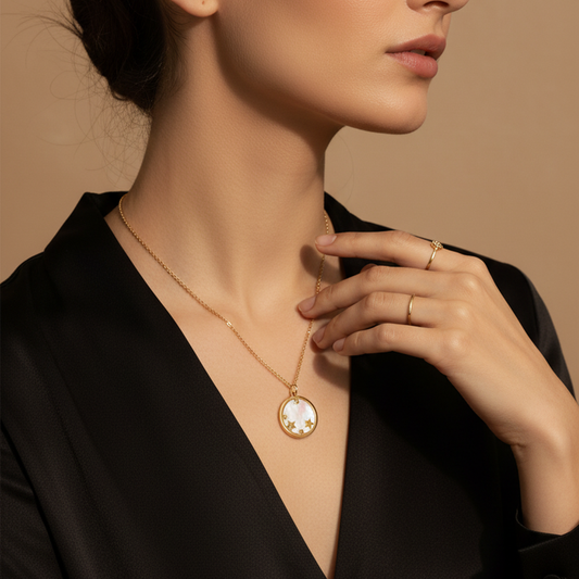 Starlit Shell Pendant