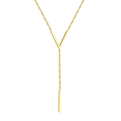 Geometric V-Link Choker