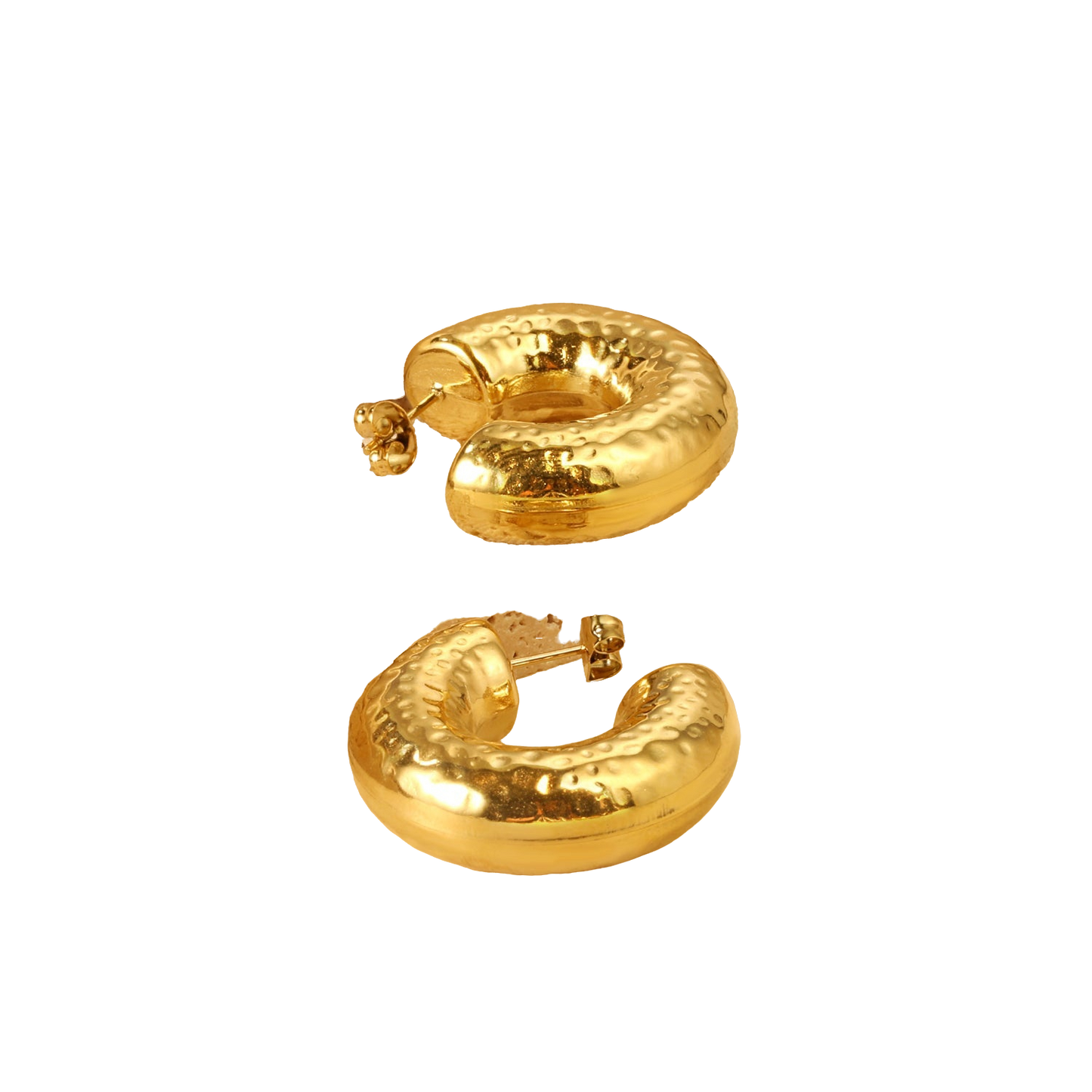 Textured C-Hoops