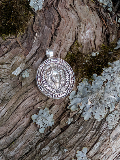 The Shield of Athena | Pendant | Made to Order | Sterling or Gold