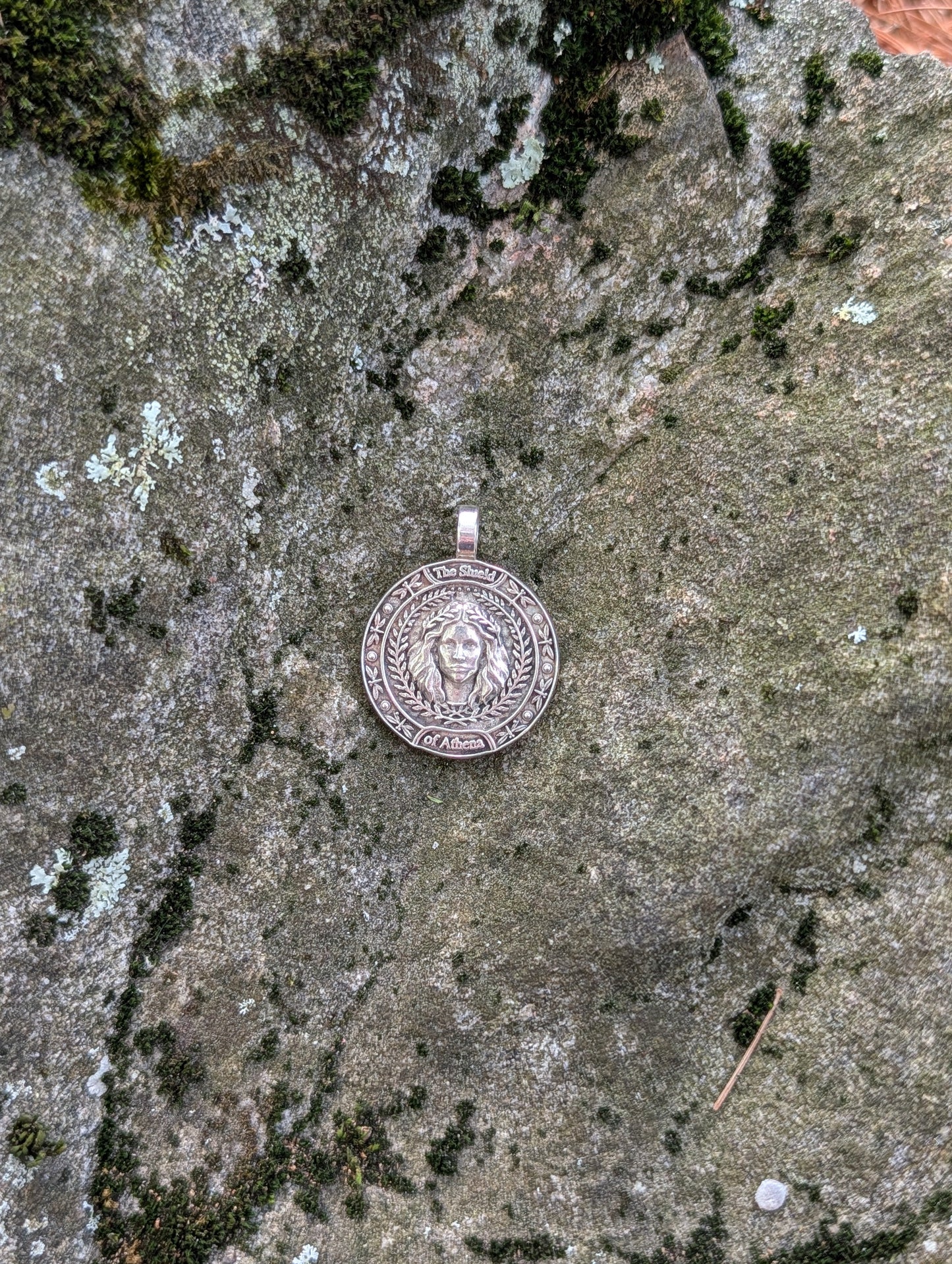 The Shield of Athena | Pendant | Made to Order | Sterling or Gold