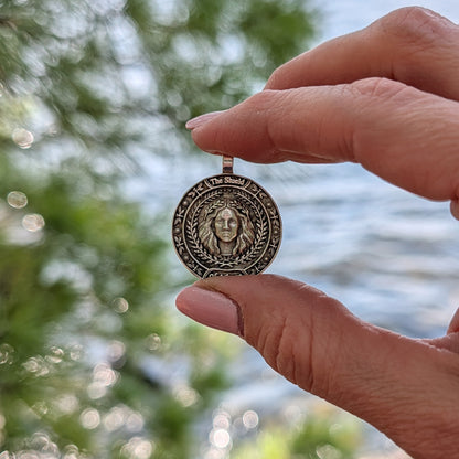 The Shield of Athena | Pendant | Made to Order | Sterling or Gold